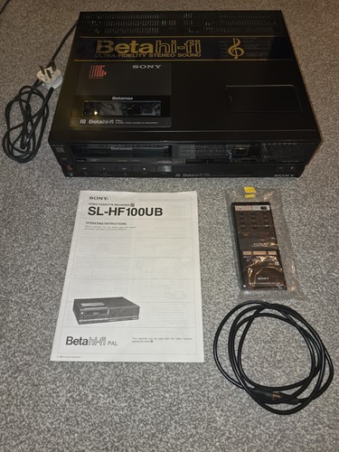 Sony betamax video cassette - betamax,
