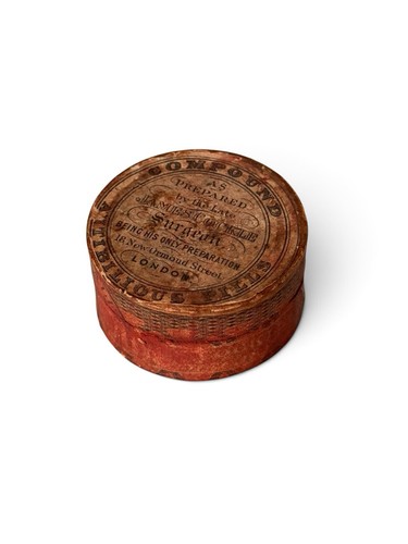 Rare antique labelled pill - rare,