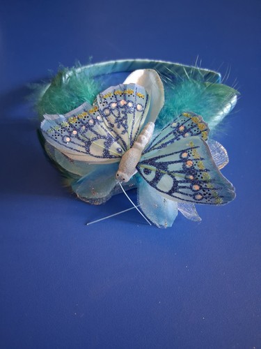 Blue fasinator headband - blue,
