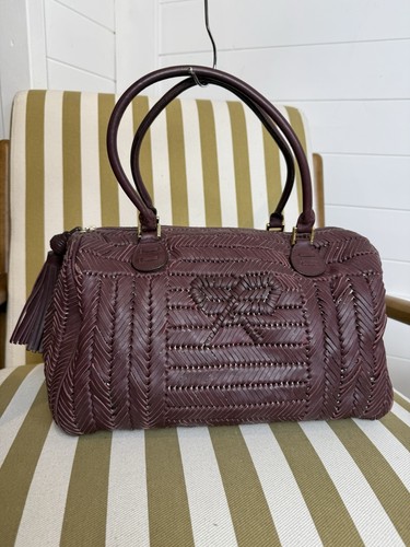 Anya hindmarch neeson - neeson, burgundy