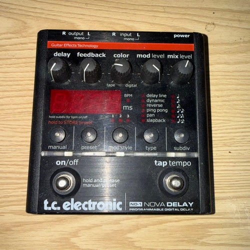 Electronic nova delay - tc,