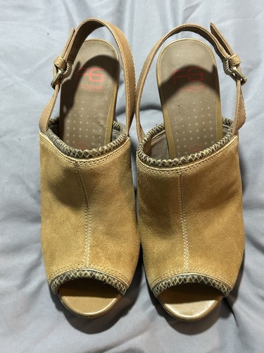 Footglove tan leather - m,