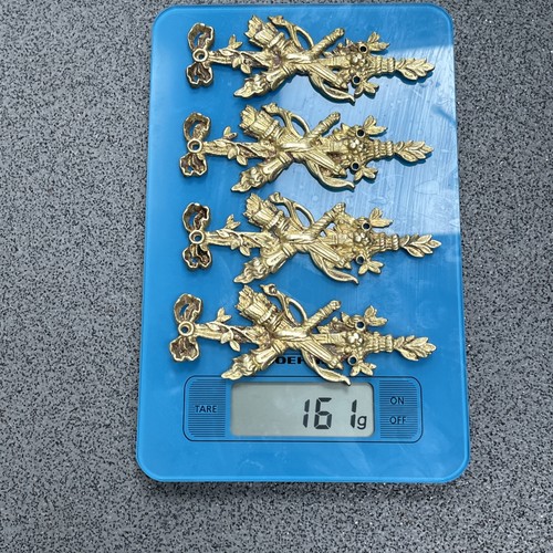 Cast clock case - 4, parts