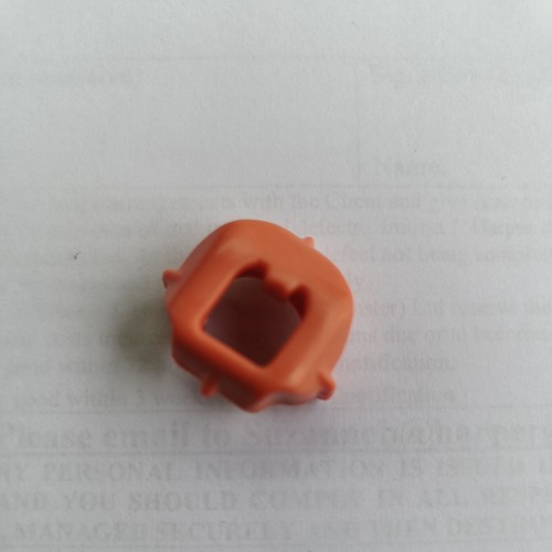 Nail gun nose tip - rubber, foot
