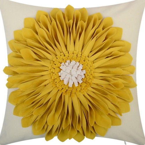 Sunflowers embroidered - 3d,