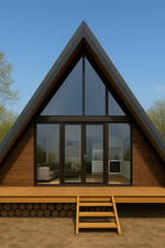 A-Frame Cabin Kit 38.5sqm |