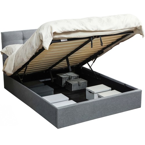 Homcom upholstered ottoman - homcom,