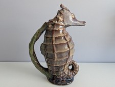 Seahorse Ceramic Majolica