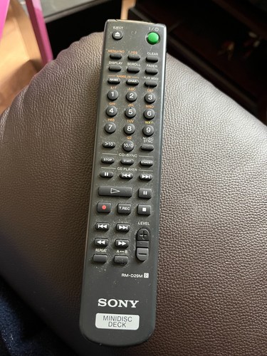 Sony d29m minidisc deck - minidisc,