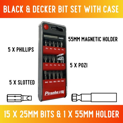 Black decker screwdriver - 16,