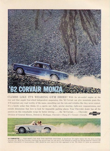 1962 chevy print - chevy, corvair