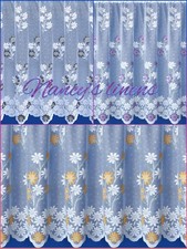 Net Curtains – Lemon, Grey &