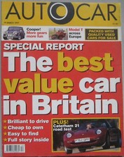 AUTOCAR magazine 19 March 1997