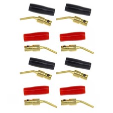 8Pcs Audiocrast Gold Plated