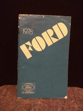 1978 owner manual - owner's, ford