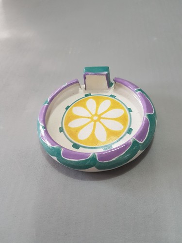 Hand painted collard honiton - hand-painted,