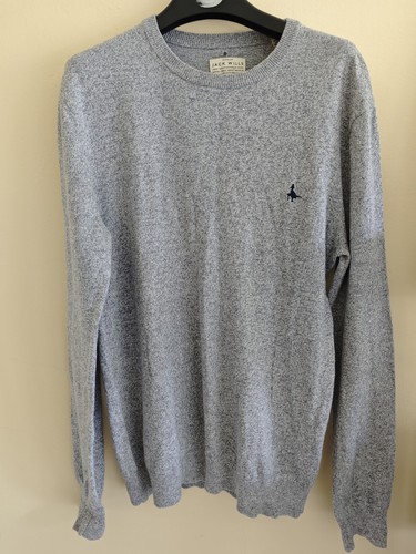 Jack wills light grey crew - jack,