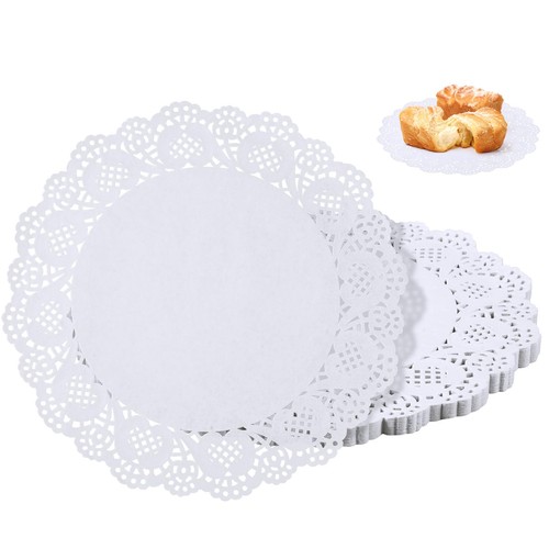 100 pieces paper doilies - 100,