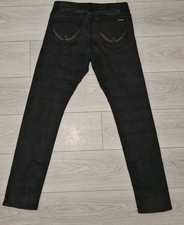 Superdry Biker Edition Washed Black Jeans W31" L32"