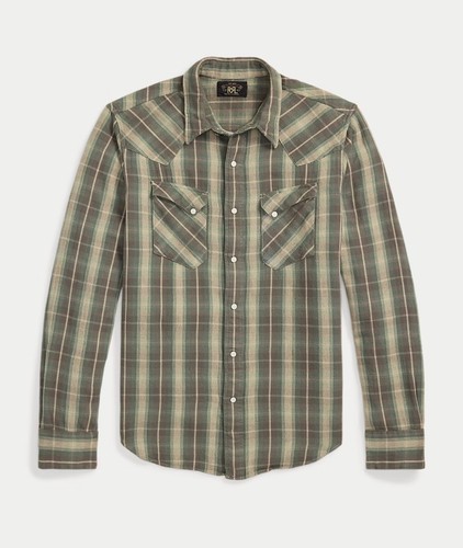 Rrl ralph lauren twill western - lauren,