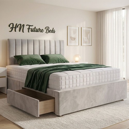 Divan bed set panel - divan, plush