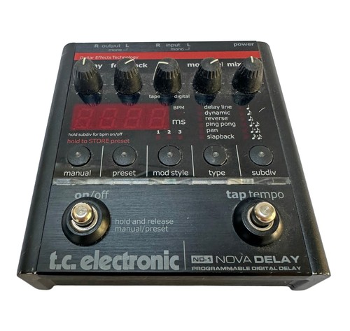 Electronic nova delay - tc, nd-1