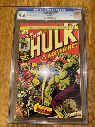 Incredible hulk 181 german - hulk, #181