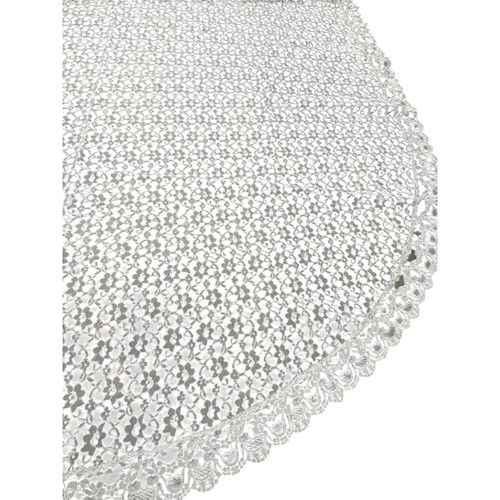 Tablecloth lace oval - lace, floral