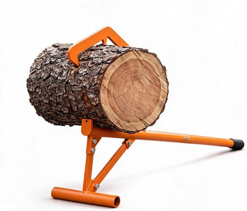 Log lifter and - 51", roller