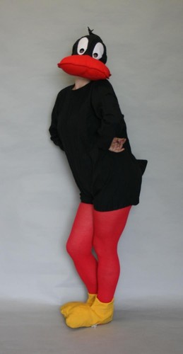 Mens ladies daffy duck - daffy, costume