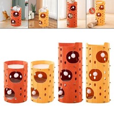 Felt Cat Climbing House Kitten