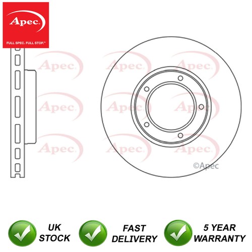 Brake disc front apec - disc,
