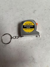 Novelty Tape Measure Keyring -