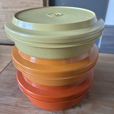 3 Vintage Tupperware 1206 Seal