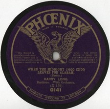 HARRY LONG MUSIC HALL 78 -