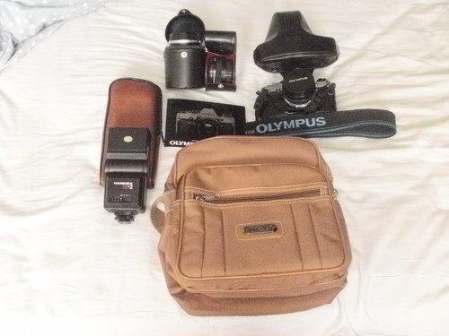 Olympus om10 35mm slr film - olympus,