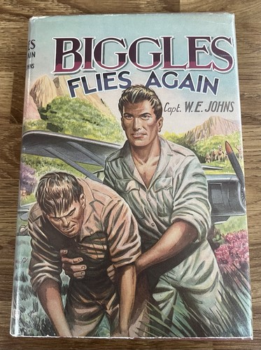 Biggles flies again captain - biggles,