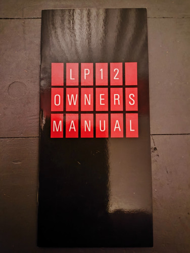 Linn lp12 owners manual - linn,