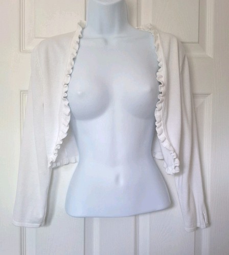 Monsoon ladies white bolero - monsoon,