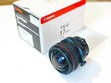 Canon TS-E 17mm f4, tilt-shift lens, for Canon EF, R5, EOS, Fuji GFX