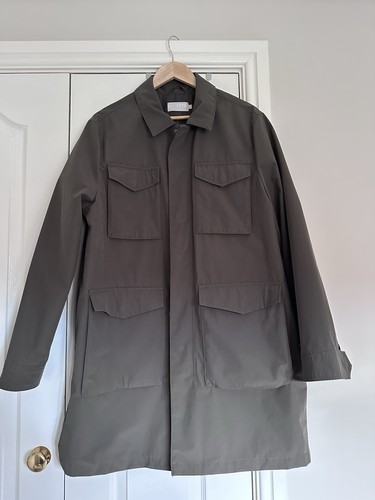 Men green rain mac - green,