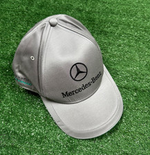 Mercedes AMG Petronas Formula One Team Puma Silver Baseball Cap F1 Adult Hat