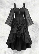 New Gothic Steampunk Black