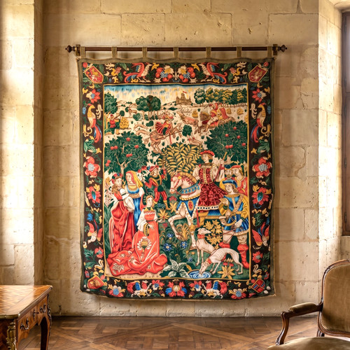 Vintage luxury tapestry - luxury,