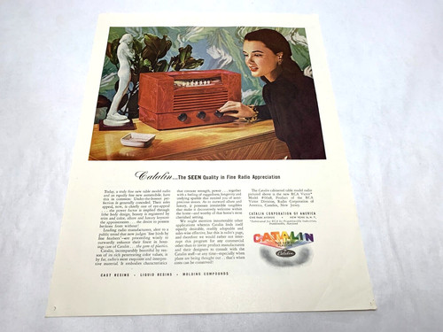 1940 catalin plastics - 1940's, radio