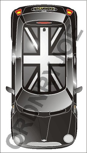 Bmw mini union jack - jack, decal