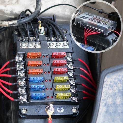 12way 12v 24v blade - 12v, box