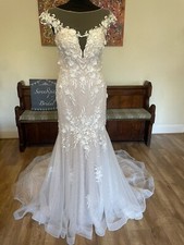 Boho 3D Flowers Floral Ivory