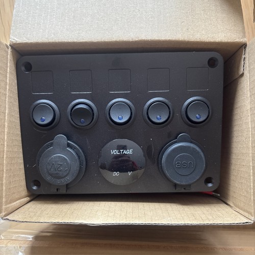Gang 12v 24v inline - 5, box