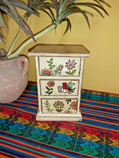 HANDMADE INDIAN CHEST HAND